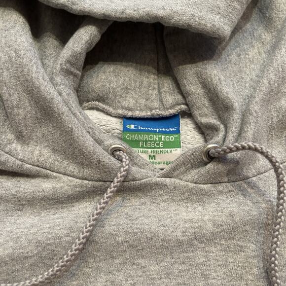 Champion USCG Coast Guard Hoodie Sweatshirt Heather Gray Size Medium Embroidered - Picture 4 of 7